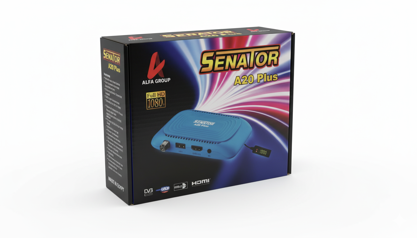رسيفر senatorA20plus